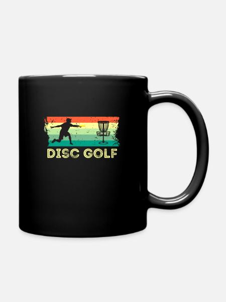 Frisbee - Tasse einfarbig - Schwarz