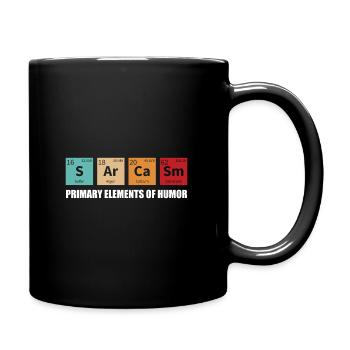 Wissenschaft Chemie Physik Mathematik Biologe Nerd - Tasse einfarbig - Schwarz - Rechts
