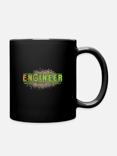 Engineer - Engineer - Full Colour Mug - black