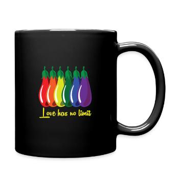 Gay Love Gay Gay Pride Cadeau Pride - Mug uni - noir - Droite
