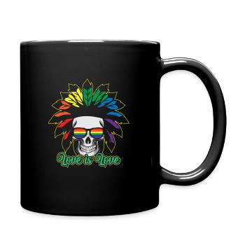 Gay Love Gay Gay Pride Cadeau Pride - Mug uni - noir - Droite