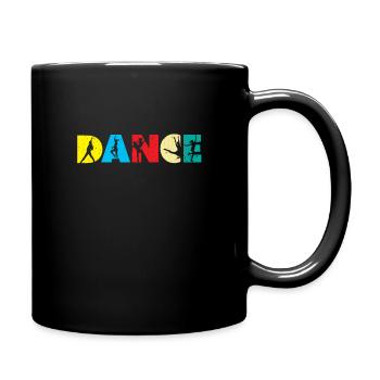 Dancing dancer dancer dance dance school - Full Colour Mug - black - Right
