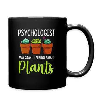 Psychologie psychologue thérapeute cadeau psyché - Mug uni - noir - Droite