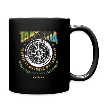 Tanzania - Full Colour Mug - black - Right