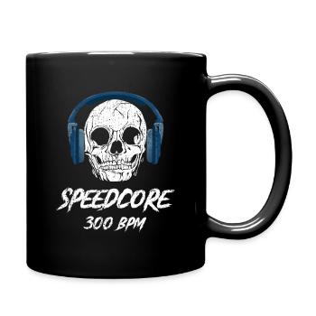 Speedcore Festival Design Für Raver - Tasse einfarbig - Schwarz - Rechts