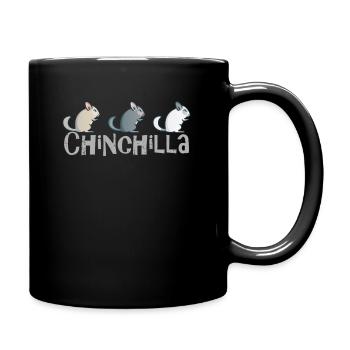 CHINCHILLA I Chers animaux câlins - Mug uni - noir - Droite