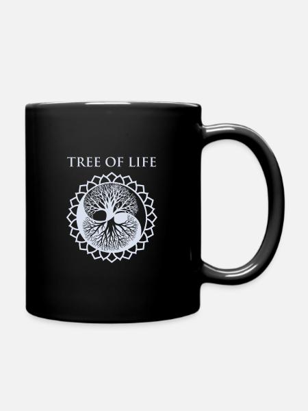Tree of life - Tasse einfarbig - Schwarz