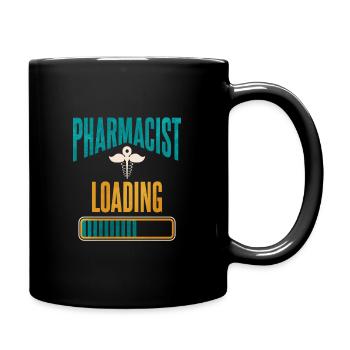 Pharmacien - Mug uni - noir - Droite