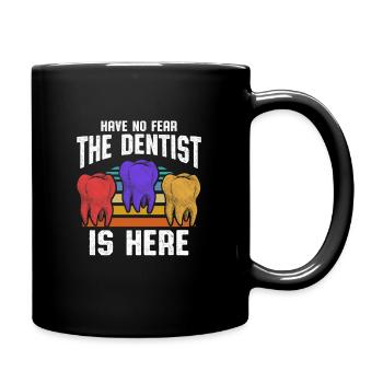 Dentiste - Mug uni - noir - Droite