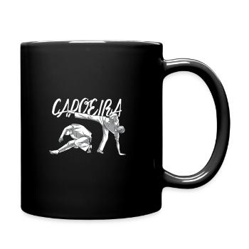Capoeira, le cadeau de combattant. - Mug uni - noir - Droite
