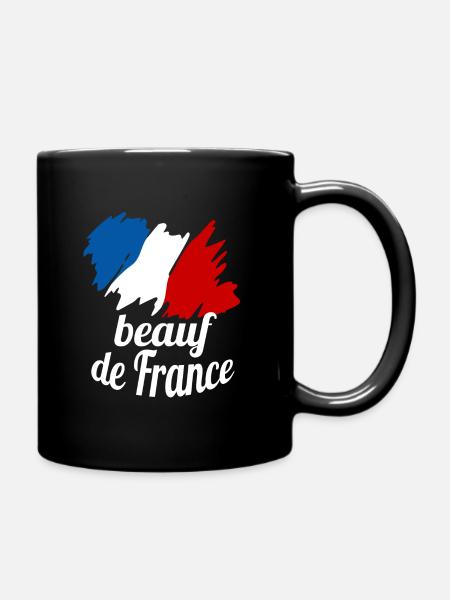 Beauf de France - Mug uni - noir