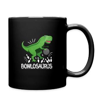 Bowling - Mug uni - noir - Droite