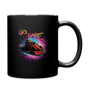 Go-Kart for racers Gift Go Kart - Full Colour Mug - black - Right