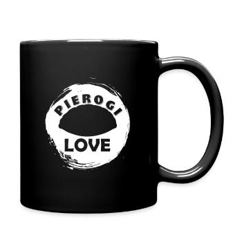 PIEROGI Pologne Amour pour la nourriture slave Plat - Mug uni - noir - Droite