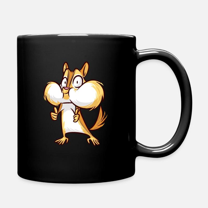 Écureuils - Mug uni - noir