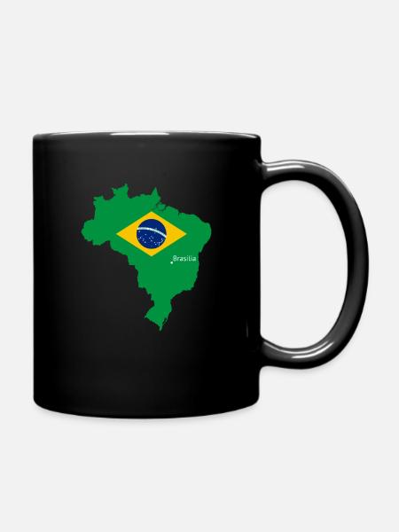 Brésil - Mug uni - noir