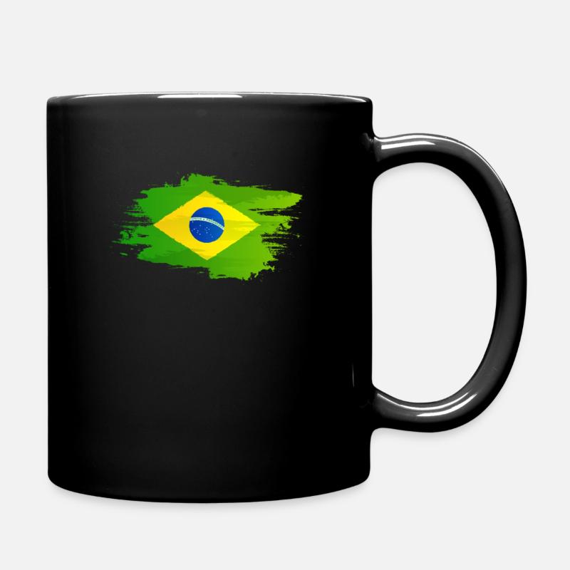 Brasilien - Tasse einfarbig - Schwarz