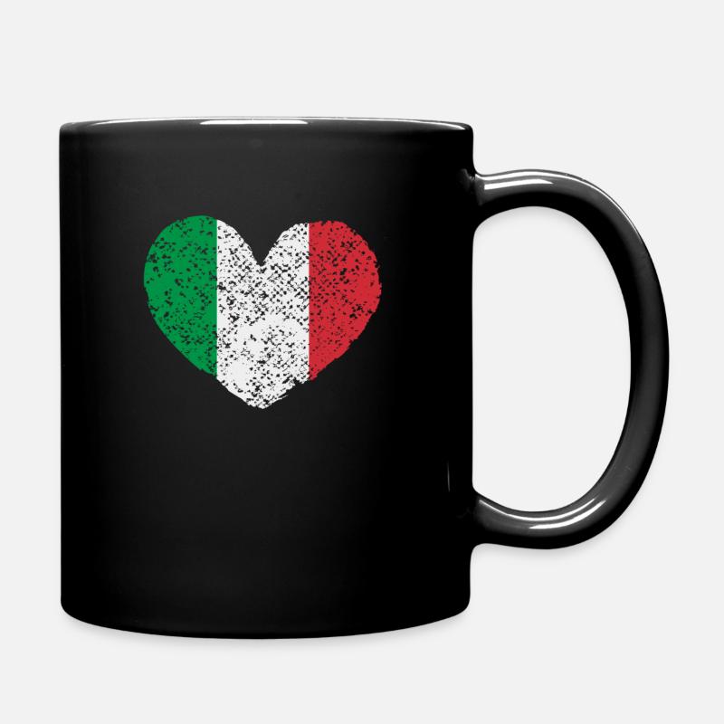 Italie - Mug uni - noir