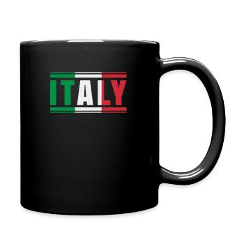 Italie - Mug uni - noir - Droite