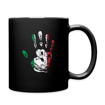 Italie - Mug uni - noir - Droite