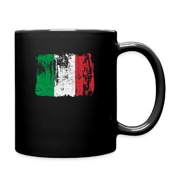 Italie - Mug uni - noir - Droite