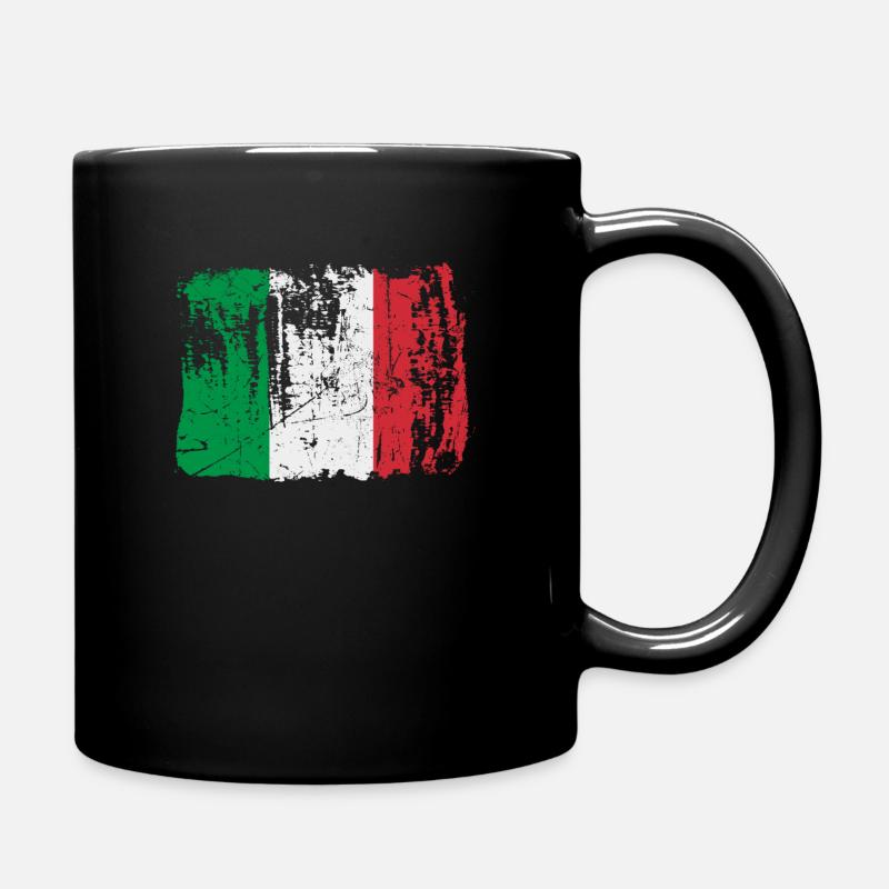 Italien - Tasse einfarbig - Schwarz