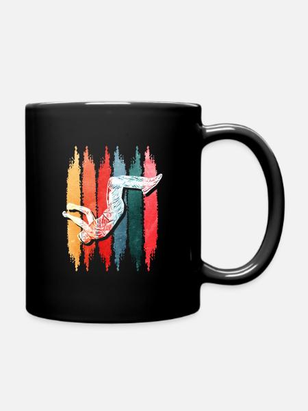 Parkour Running Gift - Full Colour Mug - black