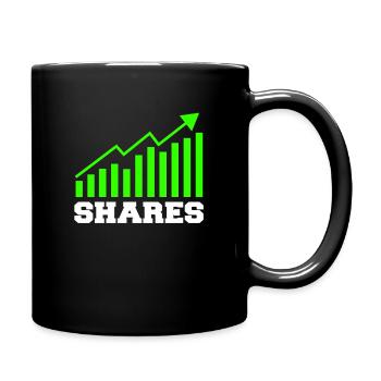 Shares - Full Colour Mug - black - Right