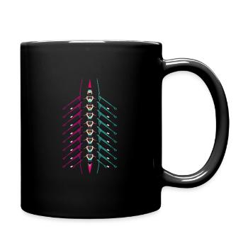 Aviron Aviron Rameur Sports d’aviron - Mug uni - noir - Droite
