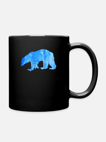 Ours polaire - Mug uni - noir