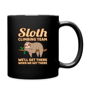 Sloth - Full Colour Mug - black - Right