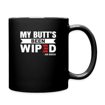 Joe Biden - Tasse einfarbig - Schwarz - Rechts