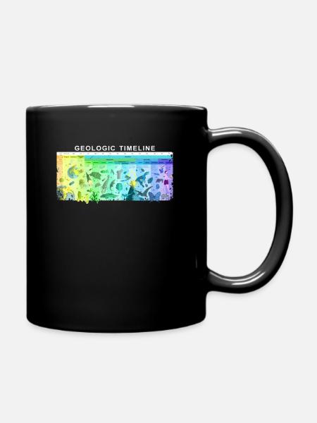 Chronologie géologique Géologie Évolution préhistorique - Mug uni - noir