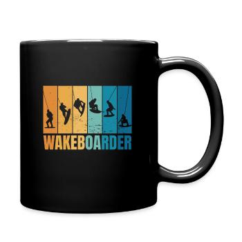 Wakeboard Sports nautiques Wakeboard ski nautique - Mug uni - noir - Droite