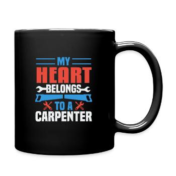 Carpenter Carpenter Carpenter Gift - Full Colour Mug - black - Right