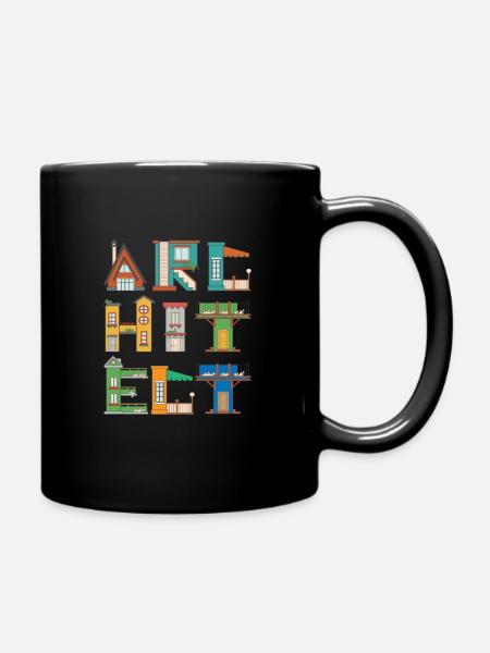 Architecte Architecte Architecture Bâtiment - Mug uni - noir