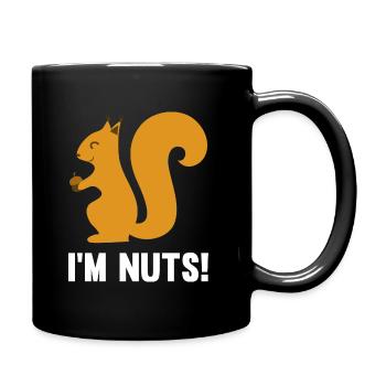 Je suis fou - Mug uni - noir - Droite