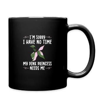 | de plantes d’intérieur Princesse Rose Idée cadeau Plantie - Mug uni - noir - Droite