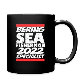 Bering Sea Fisherman 2022 Specialist Gift Idea - Full Colour Mug - black - Right