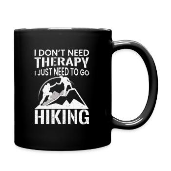 Randonnée Randonnée Alpinisme - Mug uni - noir - Droite