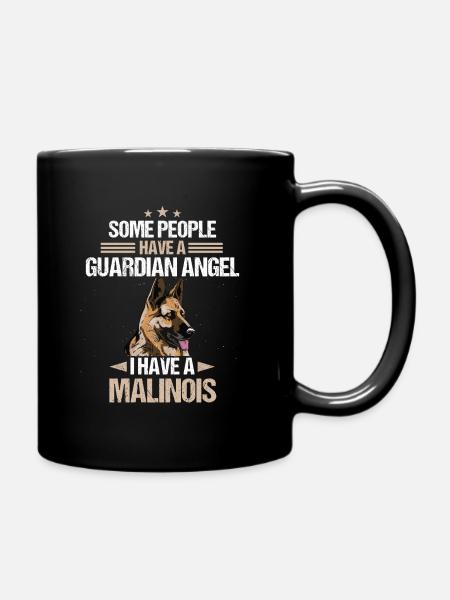 Chien Malinois - Mug uni - noir