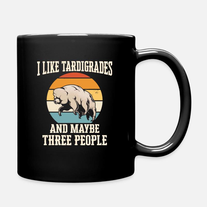 Bärtierchen - Tasse einfarbig - Schwarz