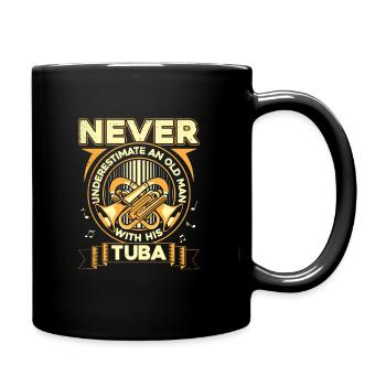 Tuba Tubist - Full Colour Mug - black - Right