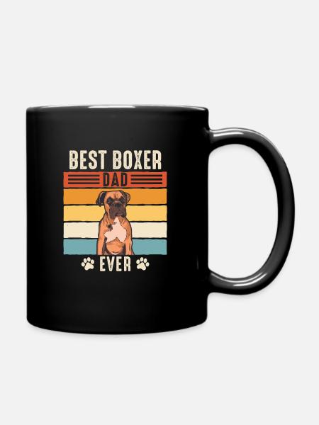 Deutscher Boxer Hund Hundebesitzer Hunde - Tasse einfarbig - Schwarz