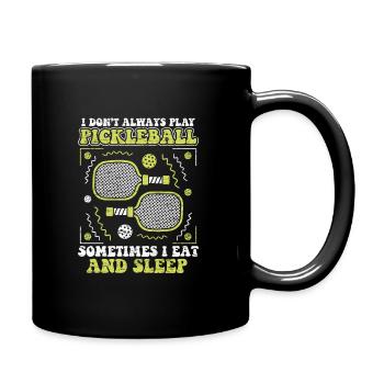Pickleball Pickleballer Sport - Mug uni - noir - Droite
