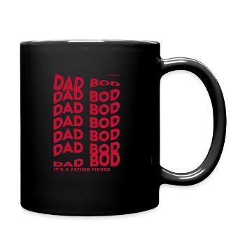 Ce n’est pas un papa Bod C’est une figure paternelle - Mug uni - noir - Droite