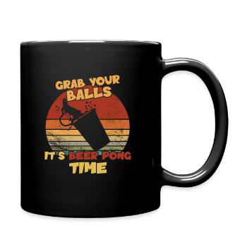 Prenez vos balles - C’est l’heure du Beer Pong Beer pong - Mug uni - noir - Droite