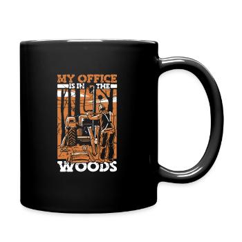 Bûcheron Whale Worker Chainsaw Axe - Mug uni - noir - Droite
