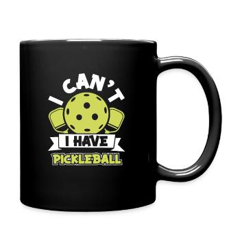 Pickleball Pickleballer Sport - Mug uni - noir - Droite