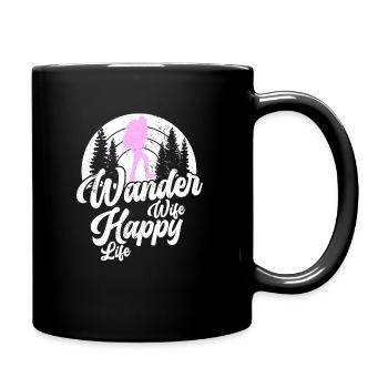 Randonnée Randonneurs Montagnes Alpinisme Randonnée Fille - Mug uni - noir - Droite
